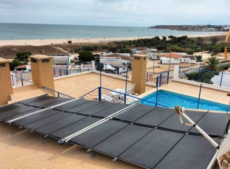 Solar pool heating solutions Algarve 